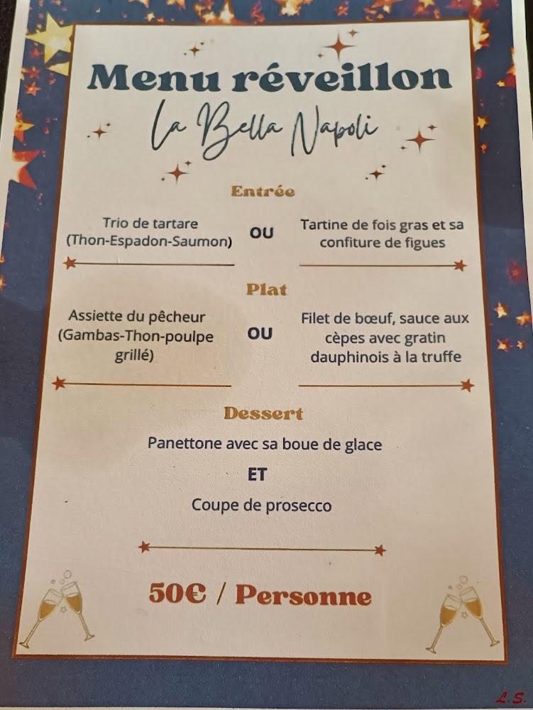 Pizzeria bella napoli - Menu Image 2