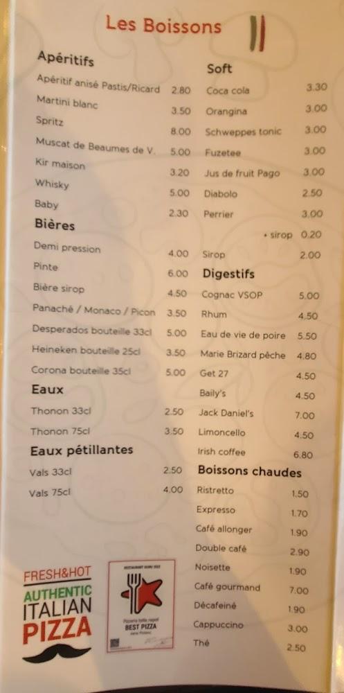 Pizzeria bella napoli - Menu Image 3